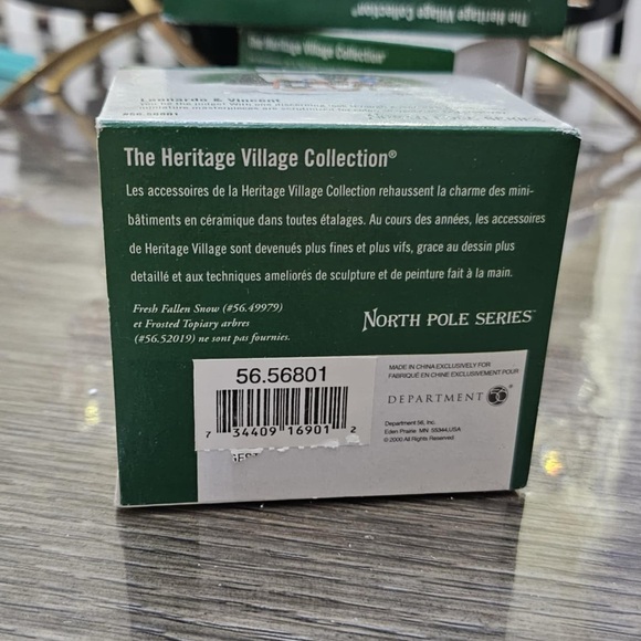 SOLD - Department 56 Leonardo & Vincent - Picture 7 of 8